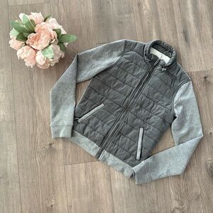 Travis Mathew Skyloft Soft Espresso Martini Grey Full Zip Jacket